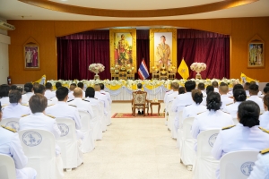 มรภ.เทพสตรี ร่วมกิจกรรมเฉลิมพระเกียรติพระบาทสมเด็จพระเจ้าอยู่หัว เนื่องในโอกาสพระราชพิธีสมมงคลพระชนมายุเท่าพระบาทสมเด็จพระพุทธยอดฟ้าจุฬาโลกมหาราช