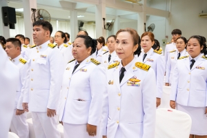 มรภ.เทพสตรี ร่วมกิจกรรมเฉลิมพระเกียรติพระบาทสมเด็จพระเจ้าอยู่หัว เนื่องในโอกาสพระราชพิธีสมมงคลพระชนมายุเท่าพระบาทสมเด็จพระพุทธยอดฟ้าจุฬาโลกมหาราช