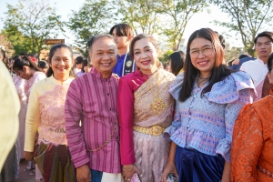 มรภ.เทพสตรี ร่วมเดินรณรงค์แต่งไทยงานแผ่นดินสมเด็จพระนารายณ์มหาราช ครั้งที่ 37 ประจำปี พ.ศ. 2568