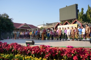 มรภ.เทพสตรี ร่วมเดินรณรงค์แต่งไทยงานแผ่นดินสมเด็จพระนารายณ์มหาราช ครั้งที่ 37 ประจำปี พ.ศ. 2568