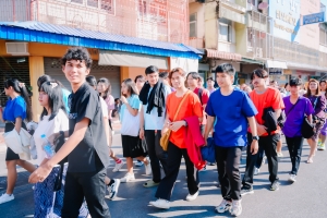 มรภ.เทพสตรี ร่วมเดินรณรงค์แต่งไทยงานแผ่นดินสมเด็จพระนารายณ์มหาราช ครั้งที่ 37 ประจำปี พ.ศ. 2568