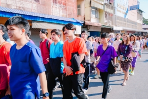 มรภ.เทพสตรี ร่วมเดินรณรงค์แต่งไทยงานแผ่นดินสมเด็จพระนารายณ์มหาราช ครั้งที่ 37 ประจำปี พ.ศ. 2568