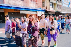 มรภ.เทพสตรี ร่วมเดินรณรงค์แต่งไทยงานแผ่นดินสมเด็จพระนารายณ์มหาราช ครั้งที่ 37 ประจำปี พ.ศ. 2568