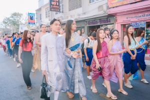มรภ.เทพสตรี ร่วมเดินรณรงค์แต่งไทยงานแผ่นดินสมเด็จพระนารายณ์มหาราช ครั้งที่ 37 ประจำปี พ.ศ. 2568