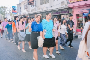 มรภ.เทพสตรี ร่วมเดินรณรงค์แต่งไทยงานแผ่นดินสมเด็จพระนารายณ์มหาราช ครั้งที่ 37 ประจำปี พ.ศ. 2568