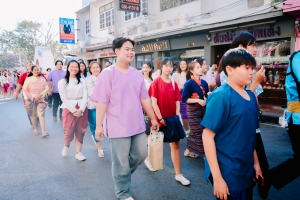 มรภ.เทพสตรี ร่วมเดินรณรงค์แต่งไทยงานแผ่นดินสมเด็จพระนารายณ์มหาราช ครั้งที่ 37 ประจำปี พ.ศ. 2568
