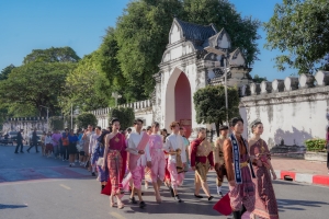มรภ.เทพสตรี ร่วมเดินรณรงค์แต่งไทยงานแผ่นดินสมเด็จพระนารายณ์มหาราช ครั้งที่ 37 ประจำปี พ.ศ. 2568