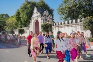 มรภ.เทพสตรี ร่วมเดินรณรงค์แต่งไทยงานแผ่นดินสมเด็จพระนารายณ์มหาราช ครั้งที่ 37 ประจำปี พ.ศ. 2568
