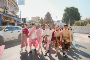 มรภ.เทพสตรี ร่วมเดินรณรงค์แต่งไทยงานแผ่นดินสมเด็จพระนารายณ์มหาราช ครั้งที่ 37 ประจำปี พ.ศ. 2568