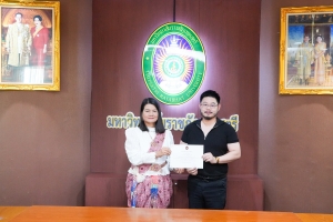 มรภ.เทพสตรี มอบเกียรติบัตรแสดงความขอบคุณจากสถานเอกอัครราชทูต ณ กรุงริยาด ในโอกาสที่มหาวิทยาลัยนำศิลปวัฒนธรรมไทยไปจัดแสดงในโอกาสวันคล้ายวันพระบรมราชสมภพ พระบาทสมเด็จพระบรมชนกาธิเบศร มหาภูมิพลอดุลยเดชมหาราช บรมนาถบพิตร วันชาติ และวันพ่อแห่งชาติ ในงานเลี้ยงรับรองของสถานเอกอัครราชทูต ณ กรุงริยาด ราชอาณาจักรซาอุดีอาระเบีย