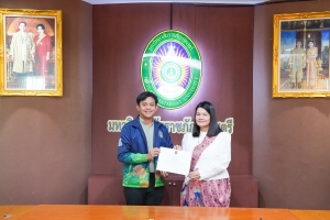 มรภ.เทพสตรี มอบเกียรติบัตรแสดงความขอบคุณจากสถานเอกอัครราชทูต ณ กรุงริยาด ในโอกาสที่มหาวิทยาลัยนำศิลปวัฒนธรรมไทยไปจัดแสดงในโอกาสวันคล้ายวันพระบรมราชสมภพ พระบาทสมเด็จพระบรมชนกาธิเบศร มหาภูมิพลอดุลยเดชมหาราช บรมนาถบพิตร วันชาติ และวันพ่อแห่งชาติ ในงานเลี้ยงรับรองของสถานเอกอัครราชทูต ณ กรุงริยาด ราชอาณาจักรซาอุดีอาระเบีย