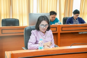 การประชุม คกก.ขับเคลื่อนการดำเนินงานตามเกณฑ์ EdPEx V มรภ.เทพสตรี ประจำปีการศึกษา 2567 ครั้งที่ 1/68