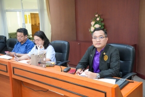 การประชุม คกก.ขับเคลื่อนการดำเนินงานตามเกณฑ์ EdPEx V มรภ.เทพสตรี ประจำปีการศึกษา 2567 ครั้งที่ 1/68