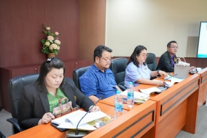 การประชุม คกก.ขับเคลื่อนการดำเนินงานตามเกณฑ์ EdPEx V มรภ.เทพสตรี ประจำปีการศึกษา 2567 ครั้งที่ 1/68