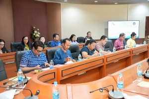 การประชุม คกก.ขับเคลื่อนการดำเนินงานตามเกณฑ์ EdPEx V มรภ.เทพสตรี ประจำปีการศึกษา 2567 ครั้งที่ 1/68