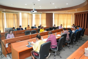 การประชุม คกก.ขับเคลื่อนการดำเนินงานตามเกณฑ์ EdPEx V มรภ.เทพสตรี ประจำปีการศึกษา 2567 ครั้งที่ 1/68