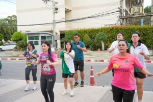 สาขาวิชาวิทยาศาสตร์และสิ่งแวดล้อม คณะวิทยาศาสตร์ฯ มรภ.เทพสตรี จัดโครงการปรับเปลี่ยนพฤติกรรมสุขภาพดีวิถีใหม่