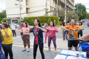 สาขาวิชาวิทยาศาสตร์และสิ่งแวดล้อม คณะวิทยาศาสตร์ฯ มรภ.เทพสตรี จัดโครงการปรับเปลี่ยนพฤติกรรมสุขภาพดีวิถีใหม่