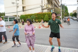 สาขาวิชาวิทยาศาสตร์และสิ่งแวดล้อม คณะวิทยาศาสตร์ฯ มรภ.เทพสตรี จัดโครงการปรับเปลี่ยนพฤติกรรมสุขภาพดีวิถีใหม่