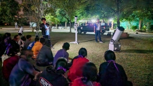 ศูนย์วิทยาศาสตร์ มรภ.เทพสตรี จัดค่ายดาราศาสตร์ รร.ค่ายบางระจันวิทยาคม