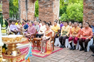 มรภ.เทพสตรี ร่วมพิธีขอพระบรมราชานุญาตจัดงานแผ่นดินสมเด็จพระนารายณ์มหาราช ประจำปี พ.ศ. 2568