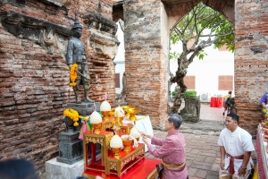 มรภ.เทพสตรี ร่วมพิธีขอพระบรมราชานุญาตจัดงานแผ่นดินสมเด็จพระนารายณ์มหาราช ประจำปี พ.ศ. 2568
