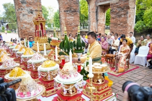 มรภ.เทพสตรี ร่วมพิธีขอพระบรมราชานุญาตจัดงานแผ่นดินสมเด็จพระนารายณ์มหาราช ประจำปี พ.ศ. 2568
