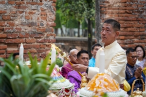 มรภ.เทพสตรี ร่วมพิธีขอพระบรมราชานุญาตจัดงานแผ่นดินสมเด็จพระนารายณ์มหาราช ประจำปี พ.ศ. 2568
