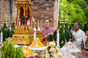 มรภ.เทพสตรี ร่วมพิธีขอพระบรมราชานุญาตจัดงานแผ่นดินสมเด็จพระนารายณ์มหาราช ประจำปี พ.ศ. 2568