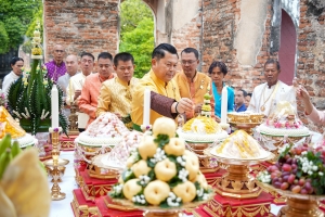 มรภ.เทพสตรี ร่วมพิธีขอพระบรมราชานุญาตจัดงานแผ่นดินสมเด็จพระนารายณ์มหาราช ประจำปี พ.ศ. 2568