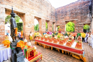 มรภ.เทพสตรี ร่วมพิธีขอพระบรมราชานุญาตจัดงานแผ่นดินสมเด็จพระนารายณ์มหาราช ประจำปี พ.ศ. 2568
