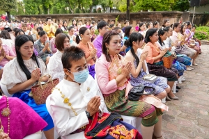 มรภ.เทพสตรี ร่วมพิธีขอพระบรมราชานุญาตจัดงานแผ่นดินสมเด็จพระนารายณ์มหาราช ประจำปี พ.ศ. 2568