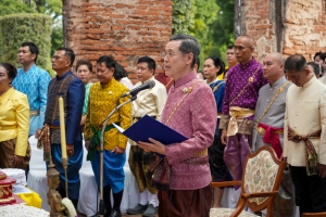 มรภ.เทพสตรี ร่วมพิธีขอพระบรมราชานุญาตจัดงานแผ่นดินสมเด็จพระนารายณ์มหาราช ประจำปี พ.ศ. 2568