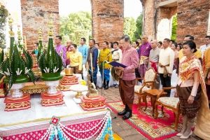 มรภ.เทพสตรี ร่วมพิธีขอพระบรมราชานุญาตจัดงานแผ่นดินสมเด็จพระนารายณ์มหาราช ประจำปี พ.ศ. 2568