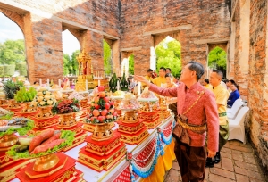 มรภ.เทพสตรี ร่วมพิธีขอพระบรมราชานุญาตจัดงานแผ่นดินสมเด็จพระนารายณ์มหาราช ประจำปี พ.ศ. 2568