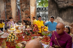 มรภ.เทพสตรี ร่วมพิธีขอพระบรมราชานุญาตจัดงานแผ่นดินสมเด็จพระนารายณ์มหาราช ประจำปี พ.ศ. 2568
