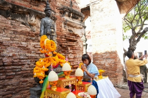 มรภ.เทพสตรี ร่วมพิธีขอพระบรมราชานุญาตจัดงานแผ่นดินสมเด็จพระนารายณ์มหาราช ประจำปี พ.ศ. 2568