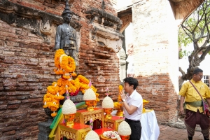 มรภ.เทพสตรี ร่วมพิธีขอพระบรมราชานุญาตจัดงานแผ่นดินสมเด็จพระนารายณ์มหาราช ประจำปี พ.ศ. 2568
