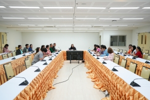 การประชุมเตรียมการจัดโครงการเสวนาวิชาการ ประเพณีวัฒนธรรม ดนตรีศิลป์ งานแผ่นดินสมเด็จพระนารายณ์มหาราชฯ