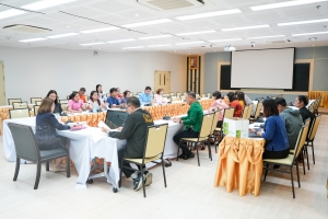 การประชุมเตรียมการจัดโครงการเสวนาวิชาการ ประเพณีวัฒนธรรม ดนตรีศิลป์ งานแผ่นดินสมเด็จพระนารายณ์มหาราชฯ