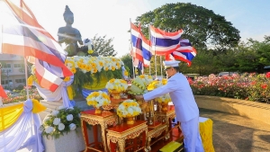 มรภ.เทพสตรี ร่วมพิธีถวายราชสักการะพ่อขุนรามคำแหงมหาราช