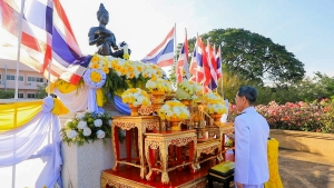 มรภ.เทพสตรี ร่วมพิธีถวายราชสักการะพ่อขุนรามคำแหงมหาราช
