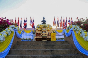 มรภ.เทพสตรี ร่วมพิธีถวายราชสักการะพ่อขุนรามคำแหงมหาราช