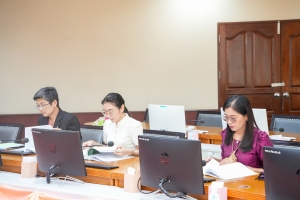 การประชุมคณะอนุกรรมการติดตาม ตรวจสอบฯ ด้านประสิทธิภาพการปฏิบัติตามพันธกิจเฉพาะของสำนัก และสถาบัน ครั้งที่ 1/68