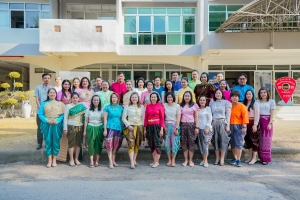 คณะวิทยาการจัดการร่วมรณรงค์แต่งไทยงานแผ่นดินสมเด็จพระนารายณ์มหาราช ครั้งที่ 37 ประจำปี พ.ศ. 2568
