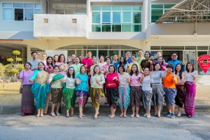 คณะวิทยาการจัดการร่วมรณรงค์แต่งไทยงานแผ่นดินสมเด็จพระนารายณ์มหาราช ครั้งที่ 37 ประจำปี พ.ศ. 2568