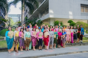 คณะวิทยาการจัดการร่วมรณรงค์แต่งไทยงานแผ่นดินสมเด็จพระนารายณ์มหาราช ครั้งที่ 37 ประจำปี พ.ศ. 2568