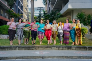 คณะวิทยาการจัดการร่วมรณรงค์แต่งไทยงานแผ่นดินสมเด็จพระนารายณ์มหาราช ครั้งที่ 37 ประจำปี พ.ศ. 2568