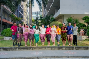 คณะวิทยาการจัดการร่วมรณรงค์แต่งไทยงานแผ่นดินสมเด็จพระนารายณ์มหาราช ครั้งที่ 37 ประจำปี พ.ศ. 2568