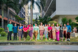 คณะวิทยาการจัดการร่วมรณรงค์แต่งไทยงานแผ่นดินสมเด็จพระนารายณ์มหาราช ครั้งที่ 37 ประจำปี พ.ศ. 2568